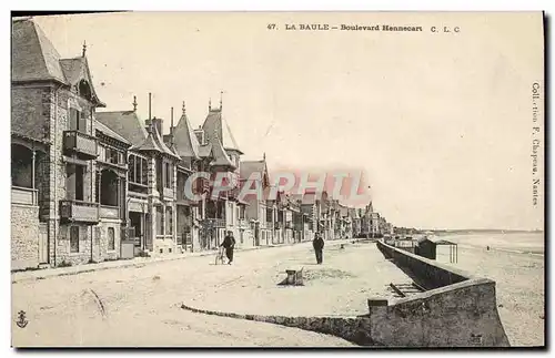 Cartes postales La Baule Boulevard Hennecart