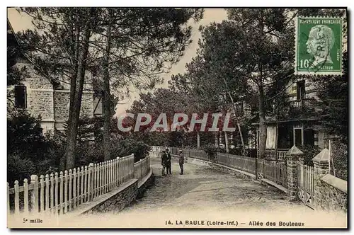 Ansichtskarte AK La Baule Allee Des Bouleaux