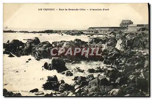 Cartes postales Le Croisic Sur La Grande Cote L&#39Ancien Fort