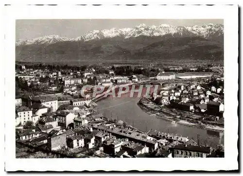 Cartes postales moderne La Tronche I&#39Ille Verte L&#39Isere Et Les Alpes