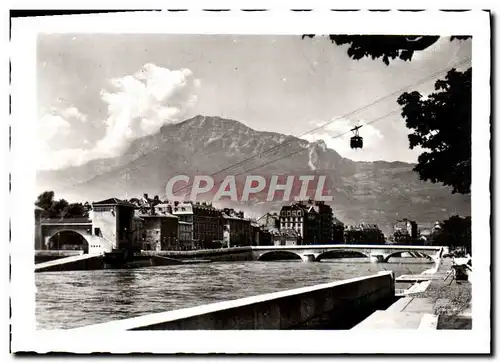 Cartes postales moderne Vue Generale L&#39Isere Et Le Moucherotte Grenoble