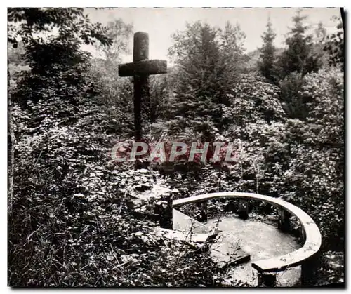 Cartes postales moderne Mervent Pierre Brune Calvaire Situe Pres De la Grotte Du Pere De Montfort