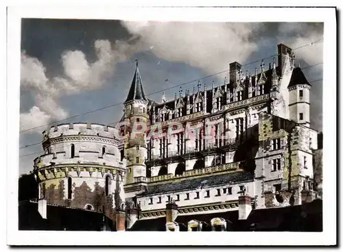 Cartes postales moderne Le Chateau d&#39Amboise La tour Des Minimes Et Le Logis Du Roi