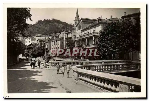 Cartes postales moderne Promenade Amelie les Bains