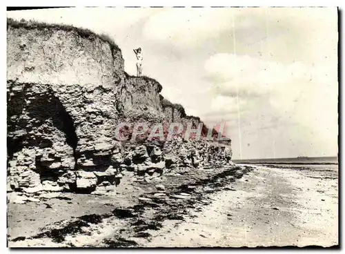 Cartes postales moderne Lion Sur Mer Les Falaises