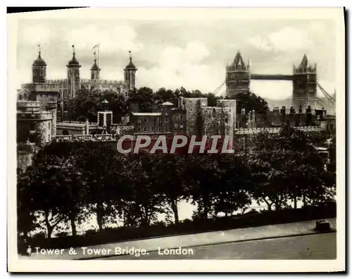 Cartes postales moderne Tower & Tower Bridge London