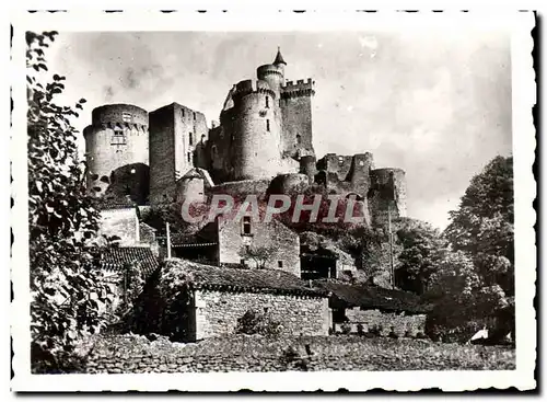 Moderne Karte Vieilles Maisons Remparts Bonaguil