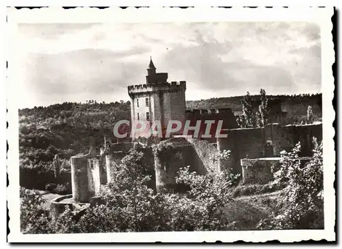 Cartes postales moderne L&#39Entree Du Chateau Et Le Donjon Bonaguil