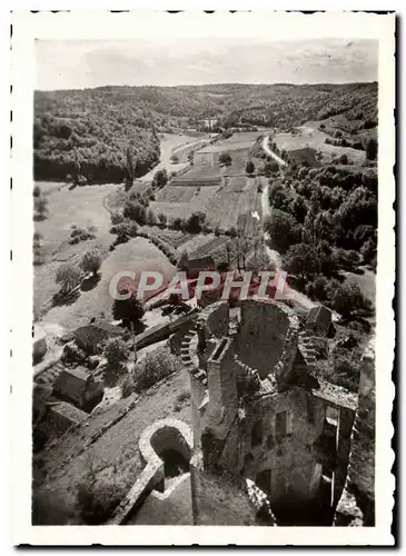 Cartes postales moderne Vue Plongeante Sur La Vallee Bonaguil