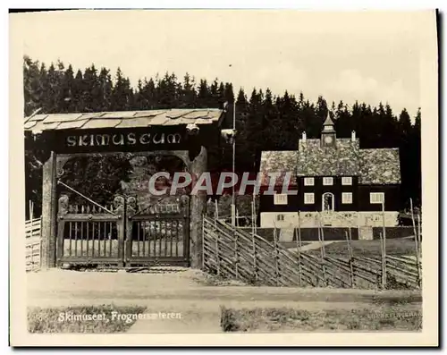 Cartes postales moderne Skimuseet Frognerseteren Skimusuem Musee du ski