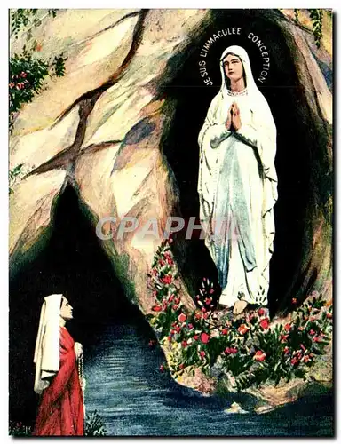 Cartes postales moderne Lourdes L&#39Apparition