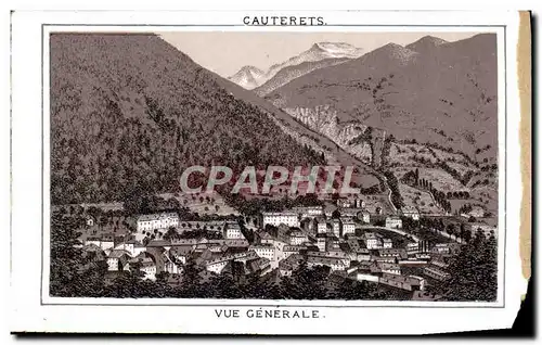 Cartes postales moderne Cauterets Vue Generale