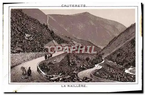 Cartes postales moderne Cauterets La Raillere