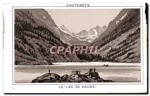 Cartes postales moderne Cauterets Le Lac De Gaube