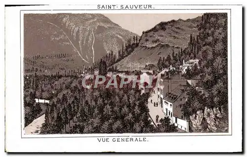 Cartes postales moderne Saint Sauveur Vue Generale