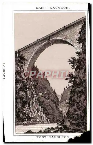 Cartes postales moderne Saint Sauveur Pont Napoleon