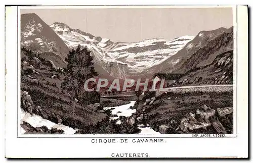 Cartes postales moderne Cirque De Gavarnie Cauterets