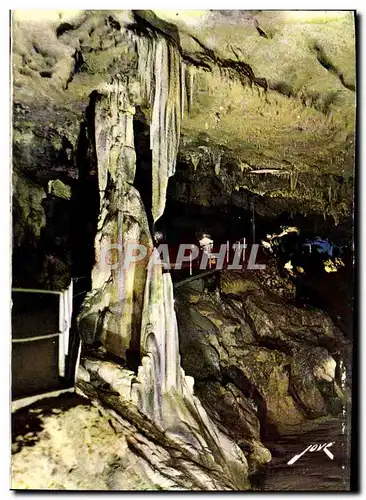 Cartes postales moderne Les Grottes De Betharram Colonne En Formation