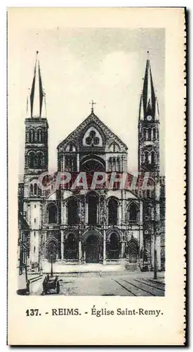 Cartes postales moderne Reims Eglise Saint Remy