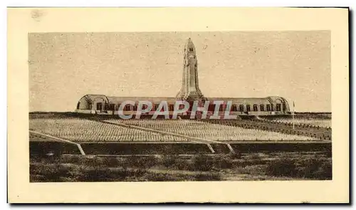 Cartes postales moderne L&#39Ossuaire De Douaumont Et Le Cimetiere National