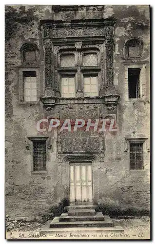 Ansichtskarte AK Cahors Maison Renaissance rue de la Chautiere