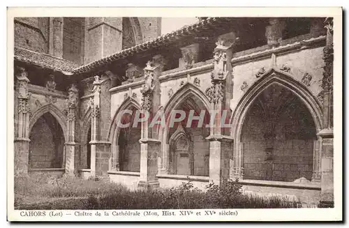 Ansichtskarte AK Cahors Cloitre De La Cathedrale