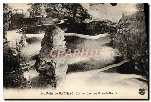 Cartes postales Puits De Padirac Lac Des Grands Gours