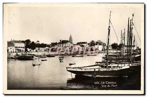 Cartes postales Le Croisic Vue Du Port Bateaux