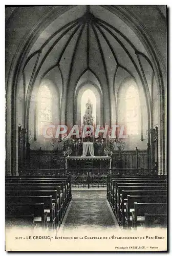 Cartes postales Le Croisic Interieur De La Chapelle De l&#39Etablissement De Pen Bron