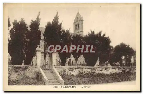 Cartes postales Champeaux L'Eglise