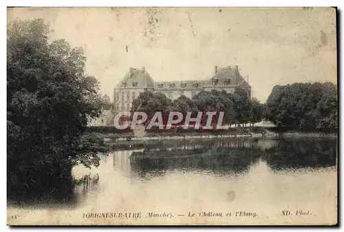 Ansichtskarte AK Torigni sur Mer Le Chateau et l&#39etang