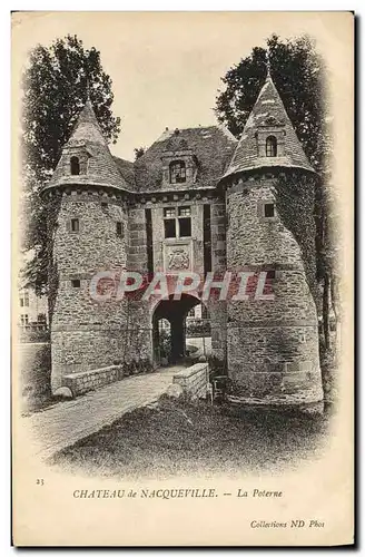 Cartes postales Chateau de Nacqueville La Poterne