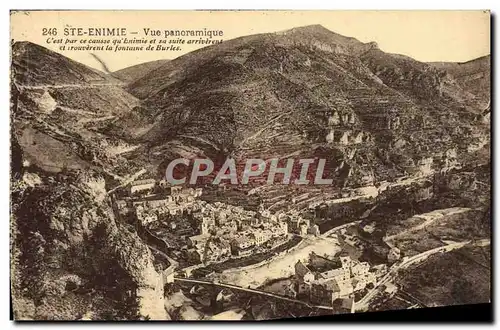 Cartes postales Ste Enimie Vue Panoramique