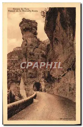 Cartes postales Gorges du Tarn Tunnel de la Nouvelle Route