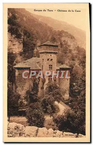 Cartes postales Gorges du Tarn Chateau de la Caze