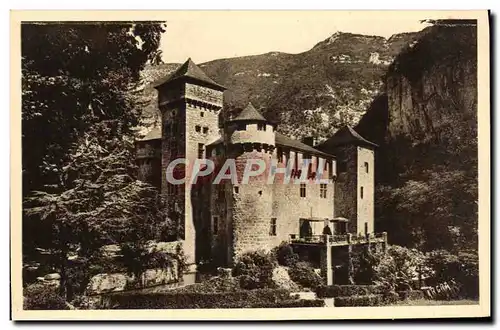 Cartes postales Gorges du Tarn Chateau de la Caze