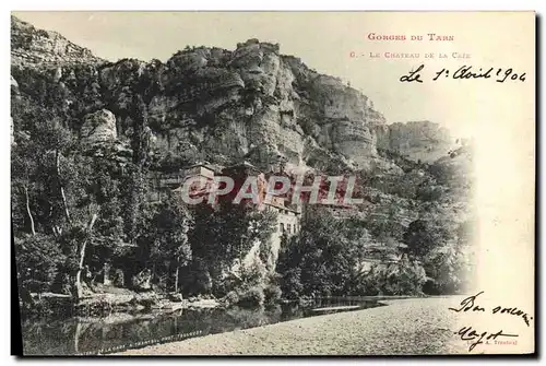 Cartes postales Gorges du Tarn Chateau de la Caze