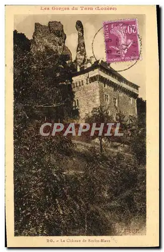 Cartes postales Le chateau de Roche Blave