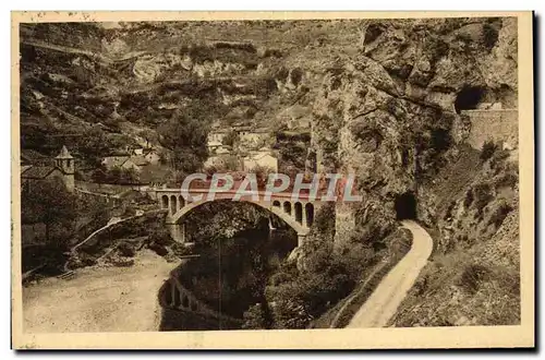 Ansichtskarte AK Gorges Du Tarn Le Tarn a Saint Chely