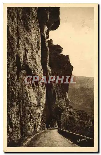 Ansichtskarte AK Gorges Du Tarn Un Tunnel au Cirque des Baumes