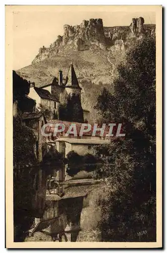 Cartes postales Gorges Du Tarn Florac L&#39Ancien Chateau