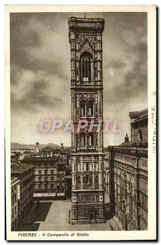 Ansichtskarte AK Firenze Il Campanile di Giotto