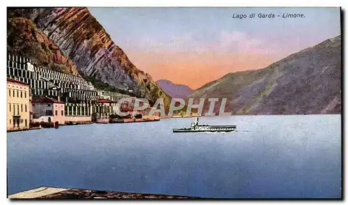 Cartes postales Lago di Garda Limone