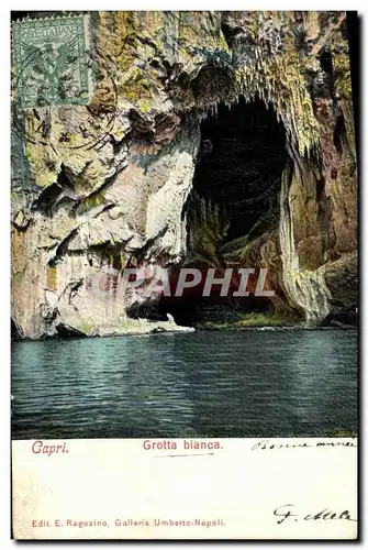 Cartes postales Capri Grotta Bianca