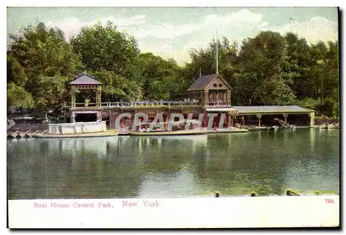 Cartes postales Boat House Central Park New York