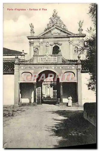 Cartes postales Pisa Porta d'Ingresso Certosa di Pisa