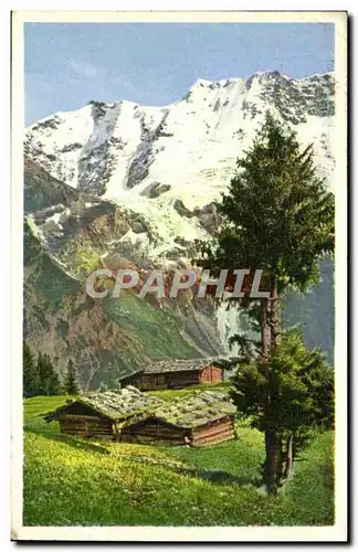 Ansichtskarte AK Alpes Bernoises