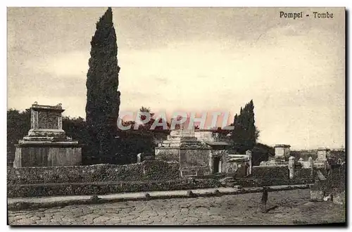 Ansichtskarte AK Pompei Tombe