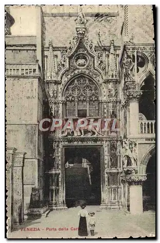 Cartes postales Venezia Porta Della Carla