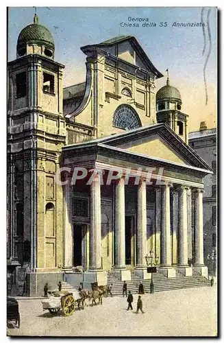 Cartes postales Genova Chiesa Della Annuziata